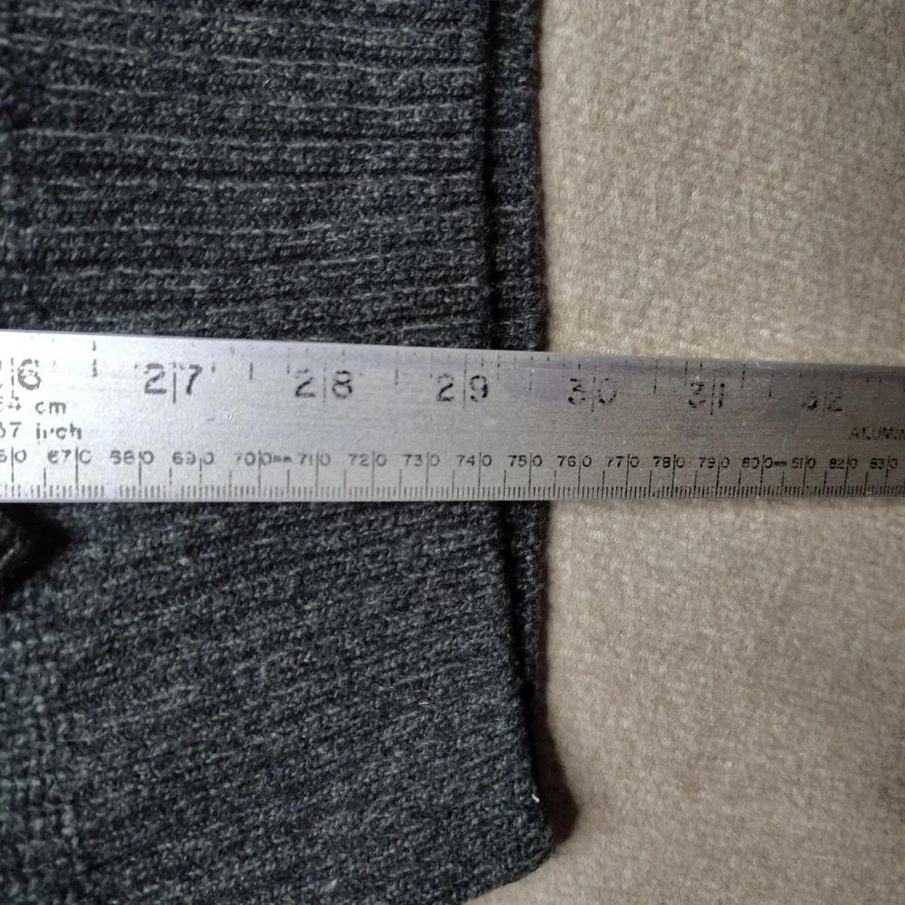 Rodd & Gunn Sweater Mens 2XL Green Extra Fine Lambswool 1/4 Zip Mock Neck